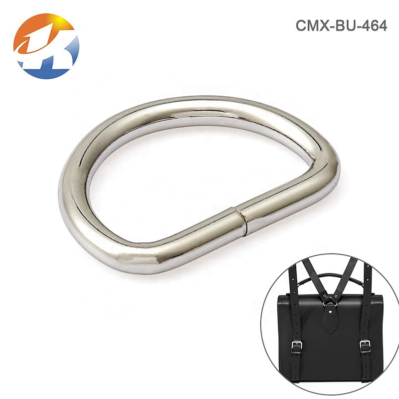 Wholesale Cheap Price Good Quality Bulk Metal Bag D Ring Buckle for Backpack Strap