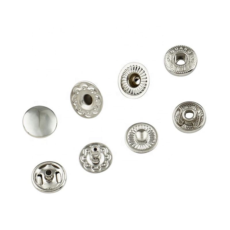 Wholesale China Supplier Clothing Metal Snap Buttons For Coat, 10Mm Press Button For Jeans And Jacket
