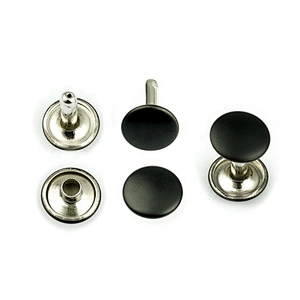 Bag/Leather Accessories Black Nickel Metal Rivet Stud