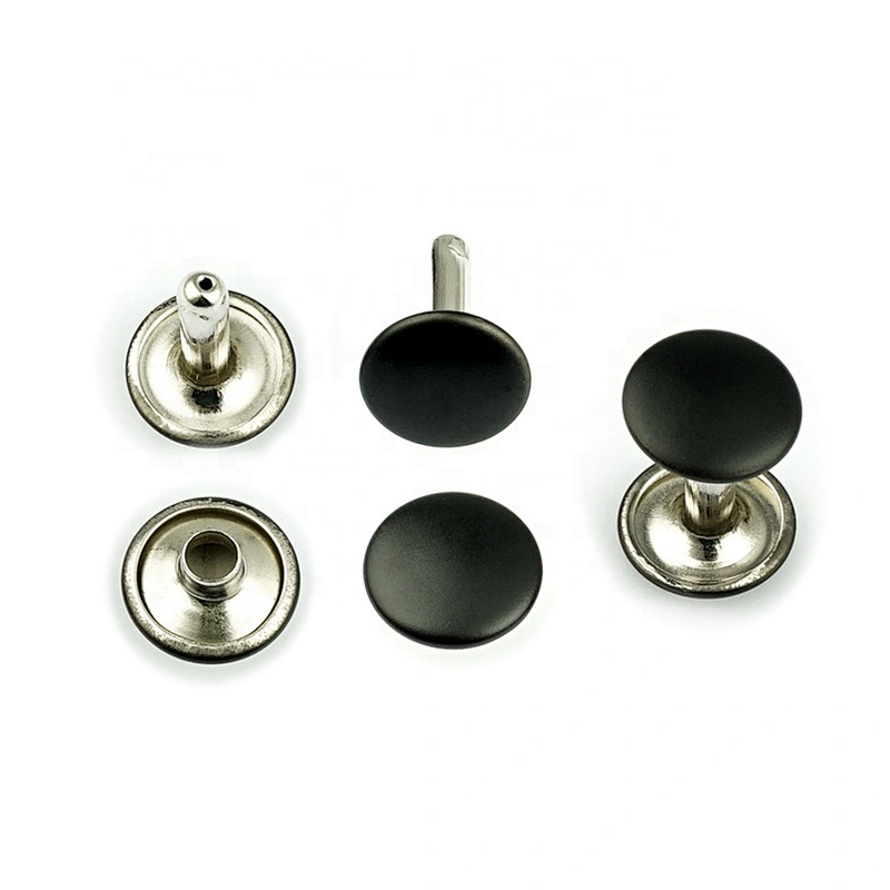 Bag/Leather Accessories Black Nickel Metal Rivet Stud