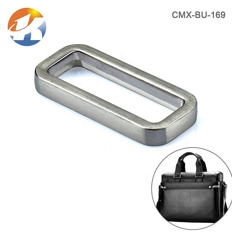 Wholesale High Quality Zinc Alloy Metal Bag Buckle, Custom Brushed Nickel Metal Buckles for Top Grade Backpack