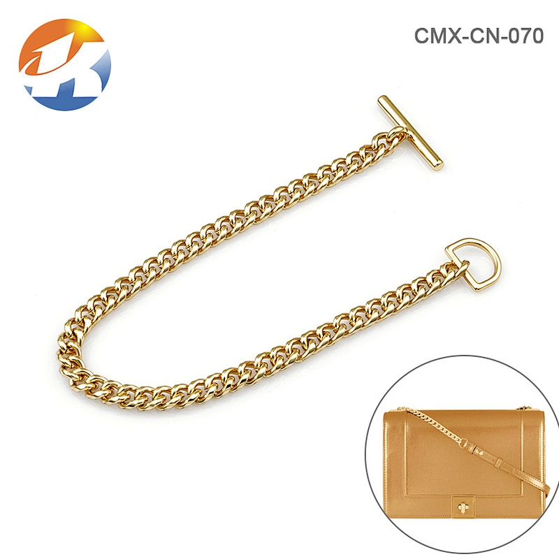 High Quality Fashion Anti-Rust Handbag Gold Chain