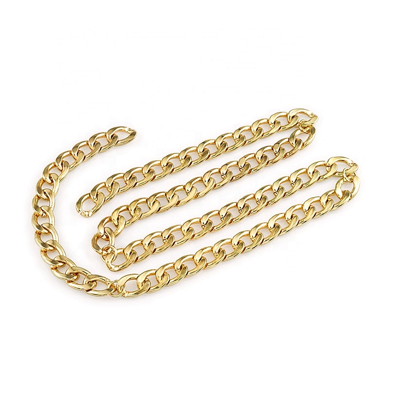 High Grade Gold Metal Chain Purse Straps