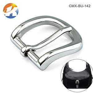 Custom Nickel Plating Metal Pin Belt Buckle, Wholesale 25mm Metal Pin Buckle for Belt