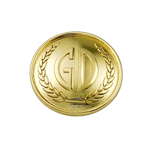 Custom Engraved Logo Jeans Metal Button For Clothes, Black Metal Button For Jackets