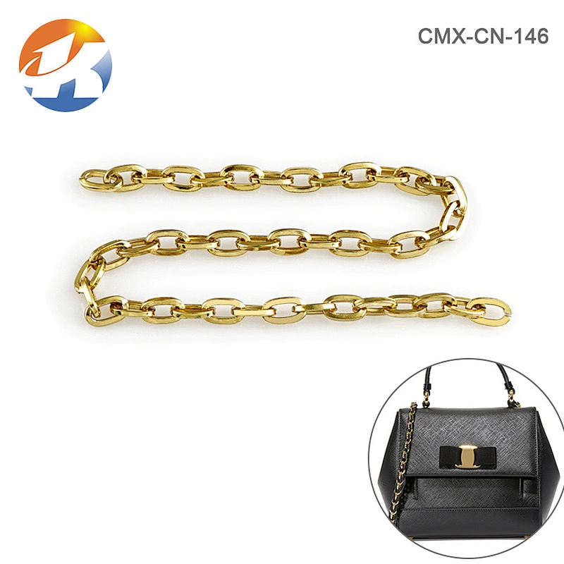 Decorative Accessories Gold Metal Purse Chain
