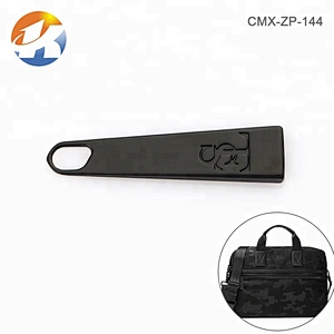 Handbag Hardware Alloy Metal Gold Zipper Pull