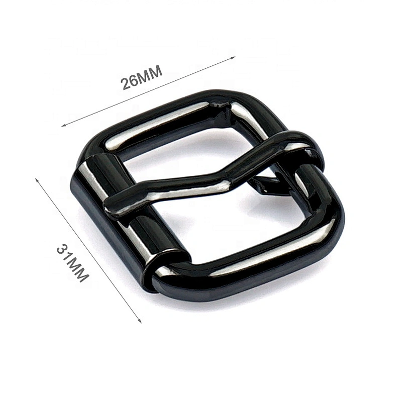 Wholesale Bag Hardware Accessories Adjuster Metal Pin Buckle, Custom Zinc Alloy Nickel Pin Metal Buckle