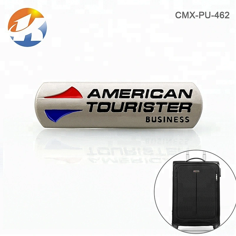 Handbags Accessories Engraved Logo With Colors Custom Metal Labels