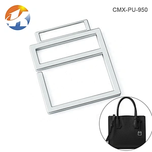 Fashion Bag Hardware Silver Plated Eco-friendly Metal Tag, Custom Metal Hanging Logo Tags for Handbags*