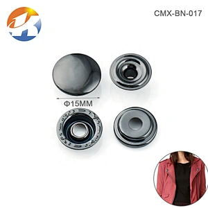 Factory Direct Wholesale Snap Button For Clothing, Custom Press Metal Button Certified By Intertek & Oeko-Tex