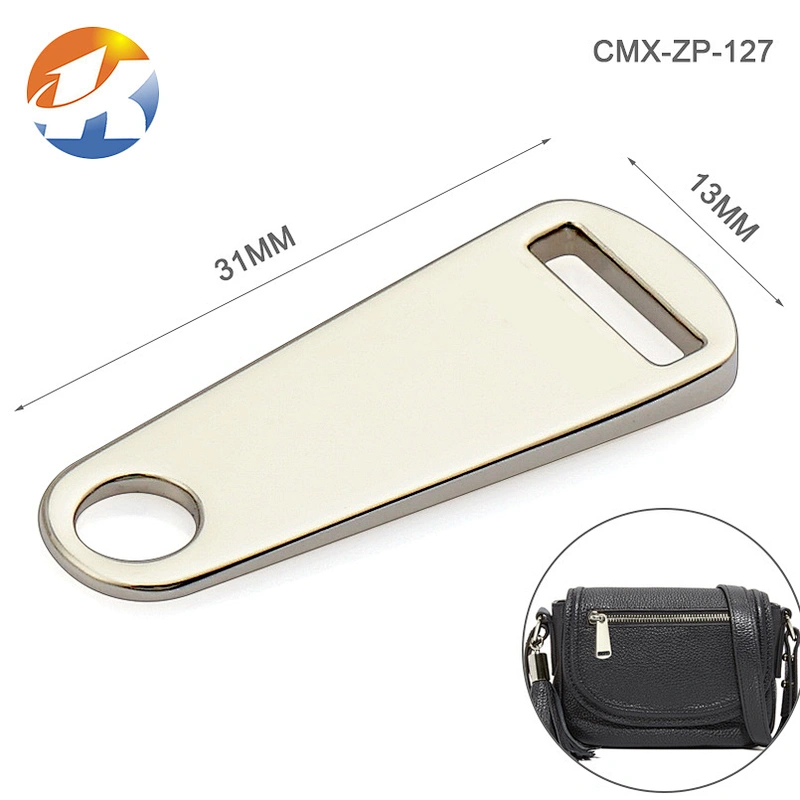 High Grade Handbag Hardware Custom Zipper Pulls Wholesale