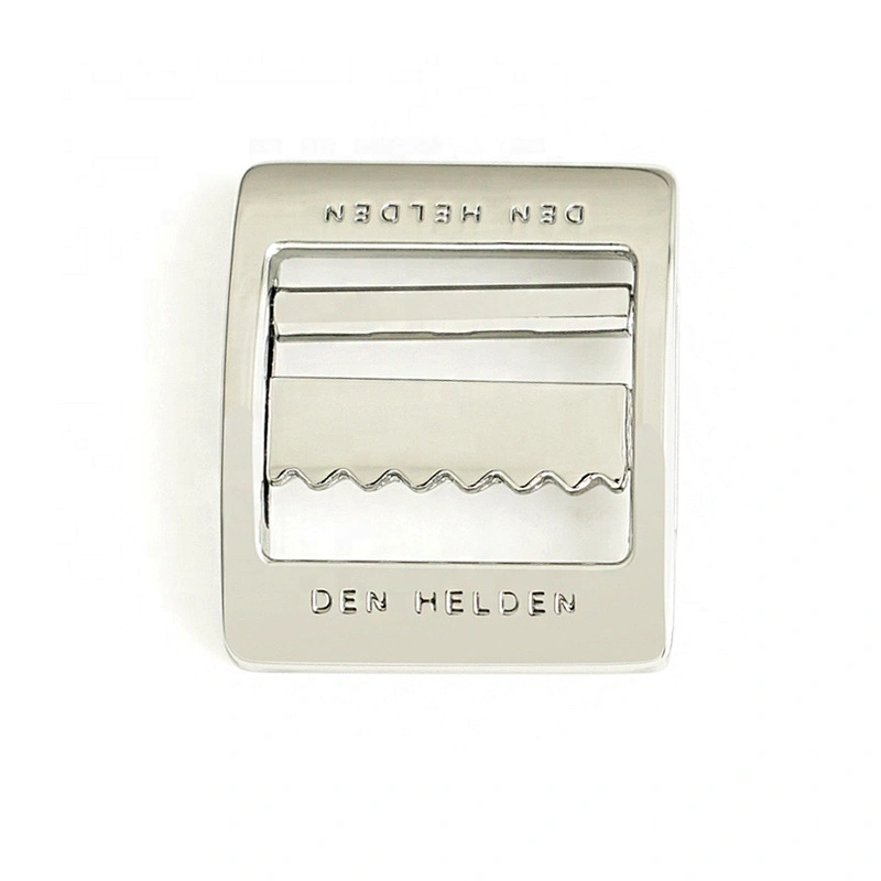Bag Accessories Custom Zinc Alloy 20mm Metal Adjustable 3 Bar Buckle for Strap