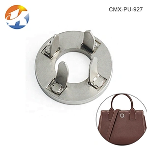 Bag Accessories Round Engraved Logo Metal Tag, Custom Metal Name Plate for Bag*