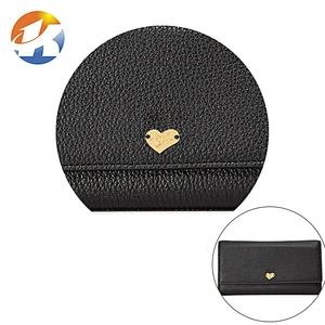 Custom Heart Shape with Engraved Logo Sewing Metal Clothes Label, Gold Metal Tags with Holes for Clothing