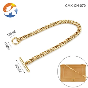 Handbag Handle/Shoulder Strap Metal Gold Chain
