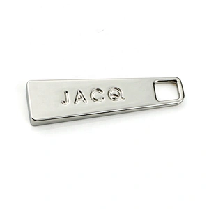 Custom Made Zipper Pull Metal, Gold Fancy Metal Zipper Puller For Handbag