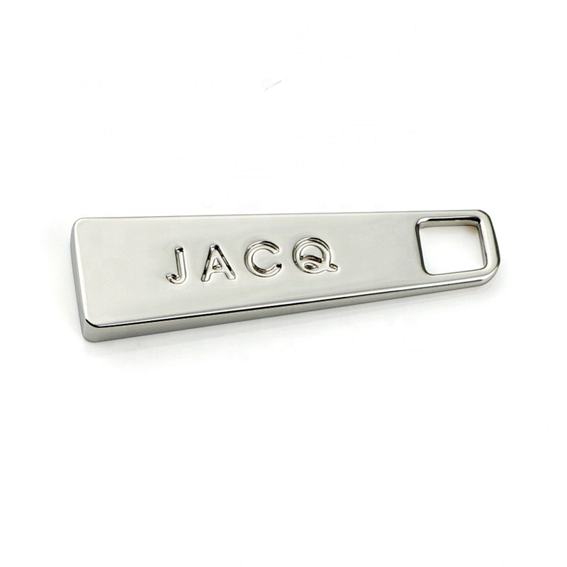 Custom Made Zipper Pull Metal, Gold Fancy Metal Zipper Puller For Handbag
