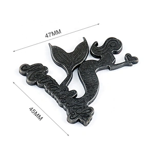 Gold Plated Self-Adhesive Metal Logo Tag for Phone Case, Custom Metal Label with Adhesive