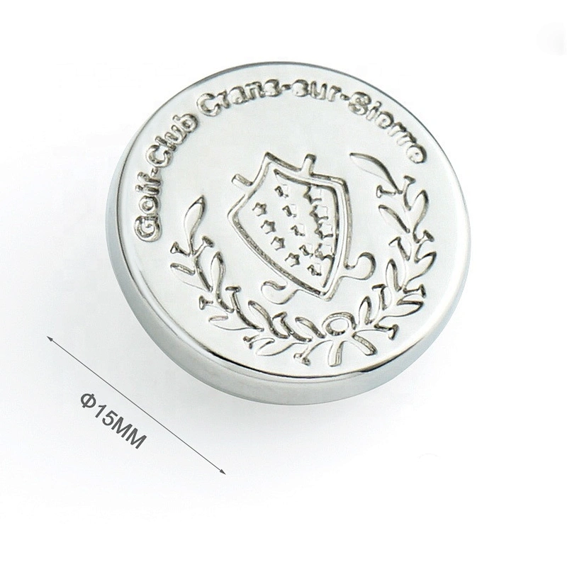 OEM ODM Bag Accessory Custom Metal Logo Tag for Purse, Nickel Small Metal Name Tag for Hats