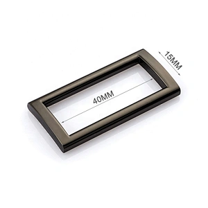 Custom Good Quality Zinc Alloy Backpack Metal Buckle 40mm, Wholesale Nickel-free Plated Metal Buckle for Bags