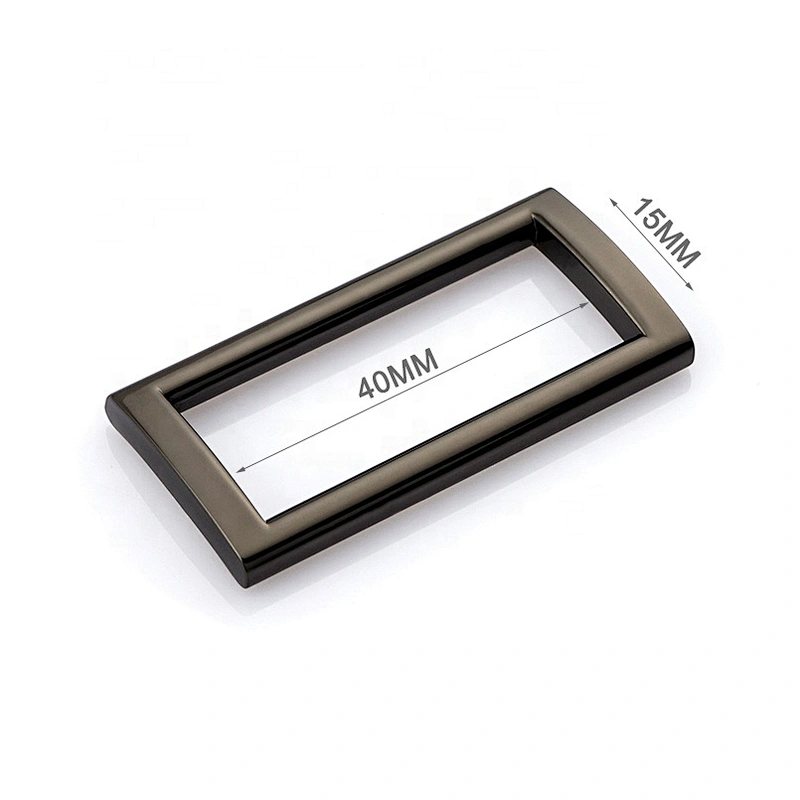 Custom Good Quality Zinc Alloy Backpack Metal Buckle 40mm, Wholesale Nickel-free Plated Metal Buckle for Bags