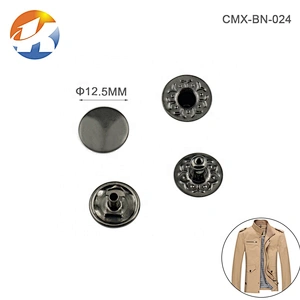 Good Price Factory Direct Supply Jeans Snap Button With Four Parts, Custom Press Stud Metal Snap Button
