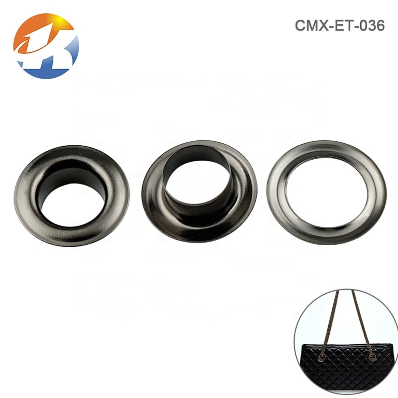 Wholesale Promotional Round Metal Eyelets, Bag Hardware Custom Metal Grommet For Garment