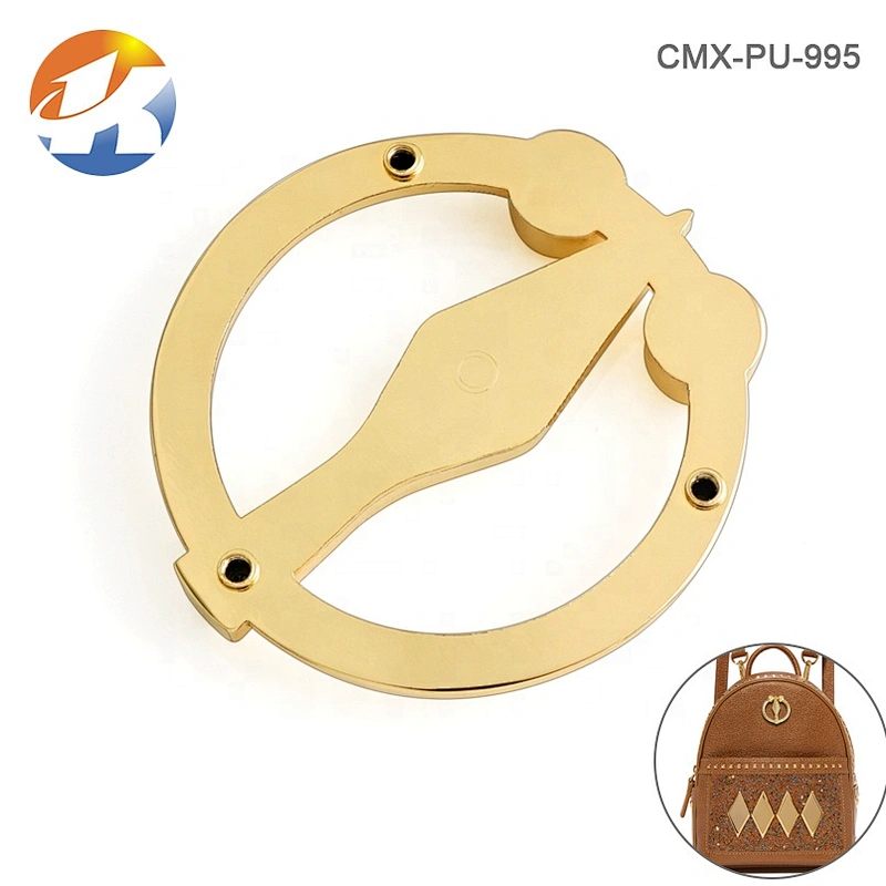 Professional Custom Engraved Bag Logo Metal Plate Handbag Brand Logo Metal Label