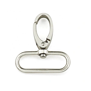 Wholesale Factory Price 38mm Black Leash Metal Snap Hook for Bag