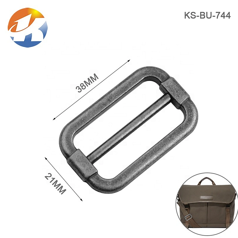 Wholesale Zinc Alloy 38mm Dog Collar Buckle Metal for Bag, Factory Price Metal Adjustable Buckle for Backpack