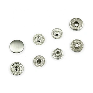 Wholesale Best Selling Round 10mm Jacket Snap Button, Custom Metal Button For Clothes Accessories