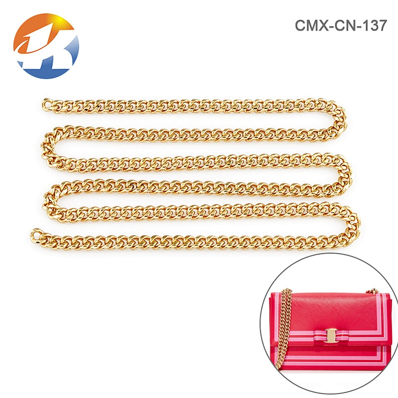 Hot Sale Handbags Metal Gold Chain Designs