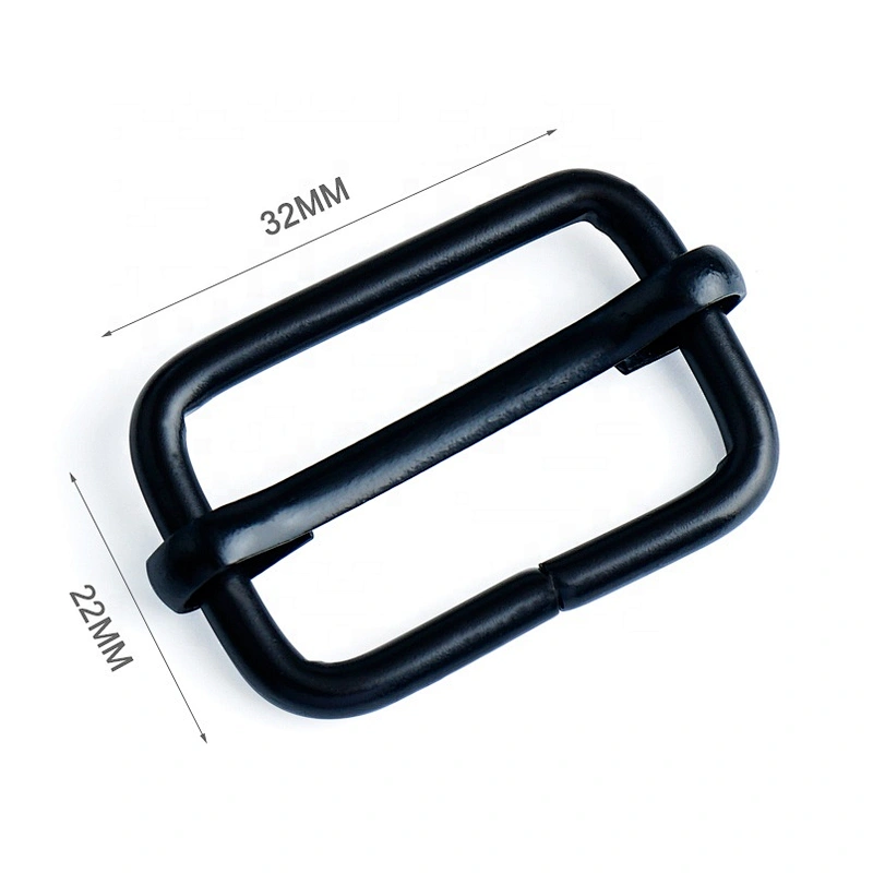 Wholesale Metal Bronze Metal Bag Adjuster Buckle, 38mm Metal Adjustable Buckle for Backpack