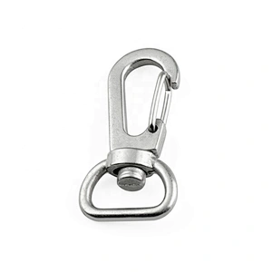 Wholesale Handbag Hardware 13mm Metal Clasp Snap Hook Buckle, Zinc Alloy Metal Hook for Wallet and Bags