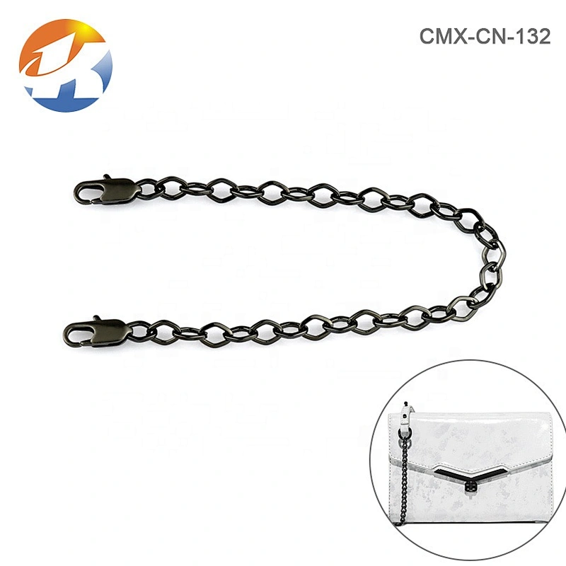 Fashion Design Gunmetal Iron Chain For Bag