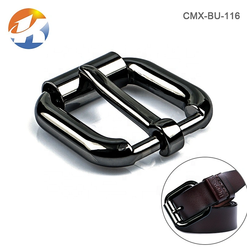 Zinc Alloy Gunmetal 1.5inch Metal Belt Buckle, Wholesale Square Pin Belt Buckle for Man
