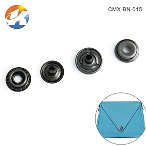Dongguan Factory Custom Zinc Alloy Metal Snap Button For Leather Jacket