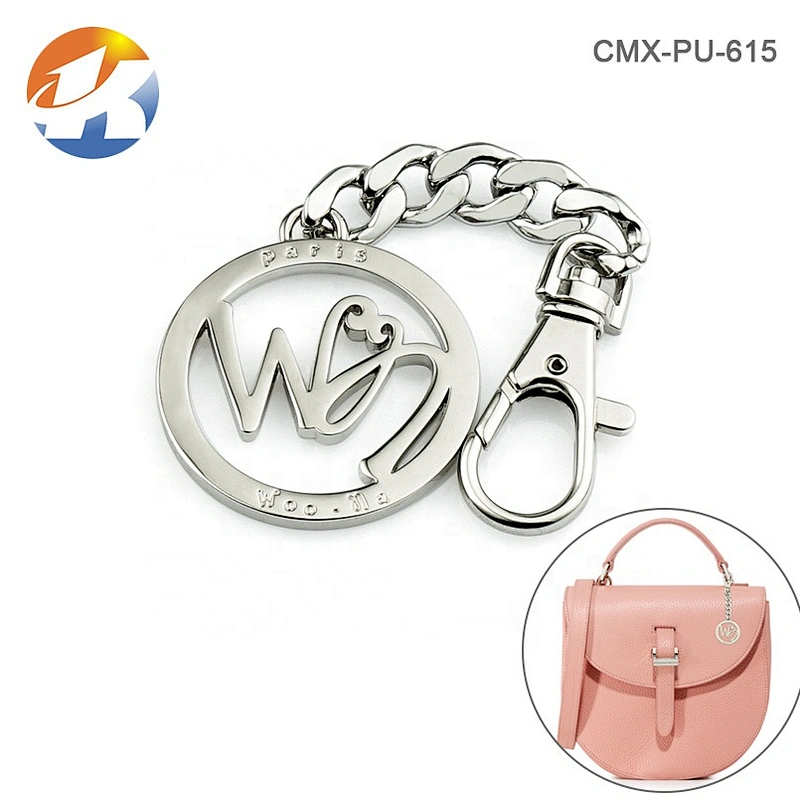 Handbag Accessories Hanging Metal Tag, High Quality Custom Brand Logo Metal Tag for Bag