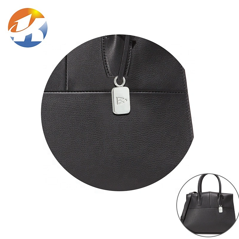 Zinc Alloy Personalised Custom Logo Metal Brand Tags for Leather Bags, Engraved Logo Metal Hanging Plate for Bags