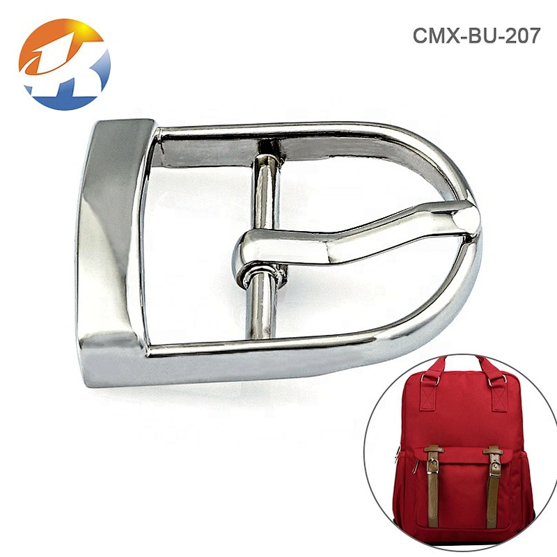 Wholesale Bag Accessories Nickel Metal Pin BUckle, Custom Adjustable Metal Pin Buckle for Bags