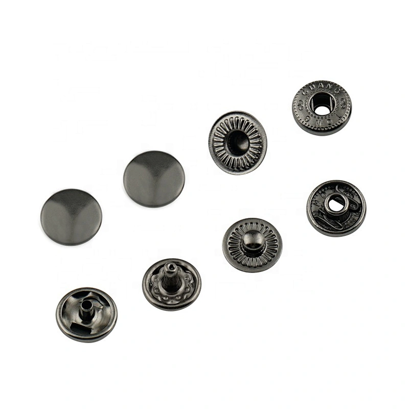 Wholesale China Supplier Clothing Metal Snap Buttons For Coat, 10Mm Press Button For Jeans And Jacket
