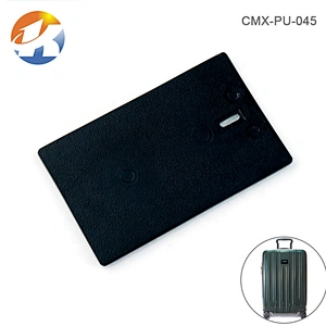 Custom Self Adhesive Black Metal Logo Label, Can Larse Logo Metal Nameplate for Bags