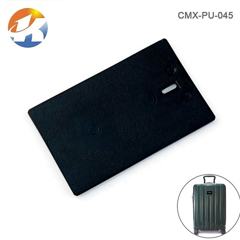 Custom Self Adhesive Black Metal Logo Label, Can Larse Logo Metal Nameplate for Bags