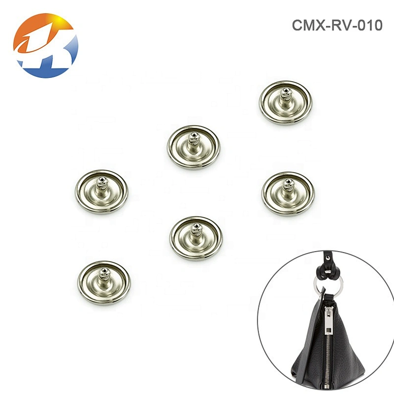 Bag Accessories Nickel Metal Rivet, Wholesale Iron Metal Rivet for Garment