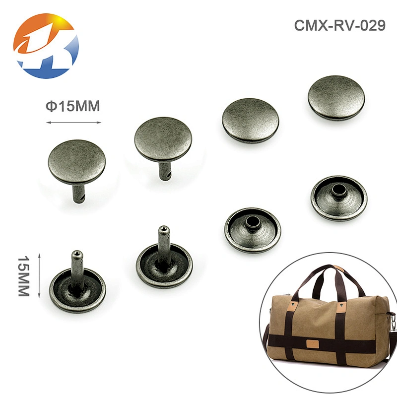 Factory Price Iron Custom Metal Rivets For Leather Bags