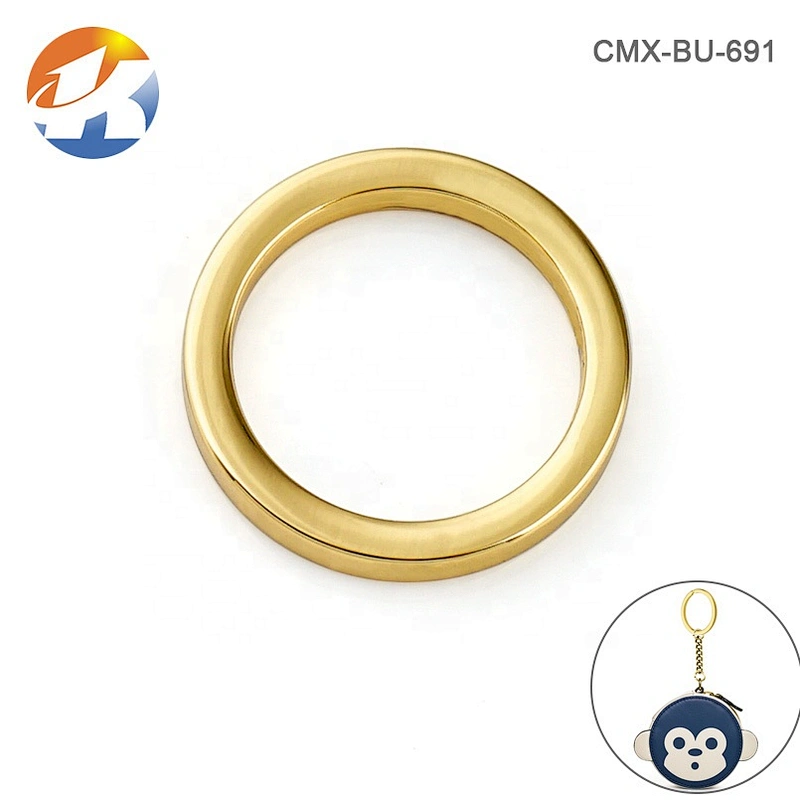Wholesale Hot Selling Small Metla O Ring, Customized Gold Metal O-Ring for Clothes and Swimwear