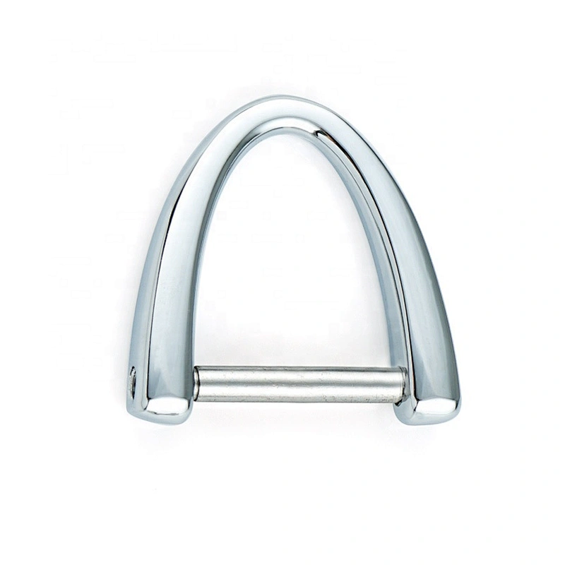 Factory Direct Wholesale Zinc Alloy D Shape Metal Ring, Custom 5mm Small Metal D Ring for Strap Handbags