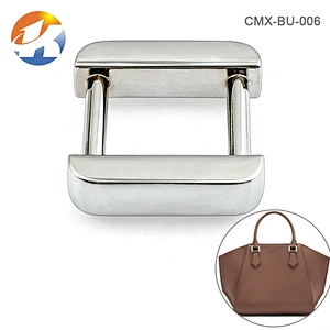 Factory Direct Wholesale Metal Square Buckle for Backpack, 25mm Silver Metal Buckle for Handbags