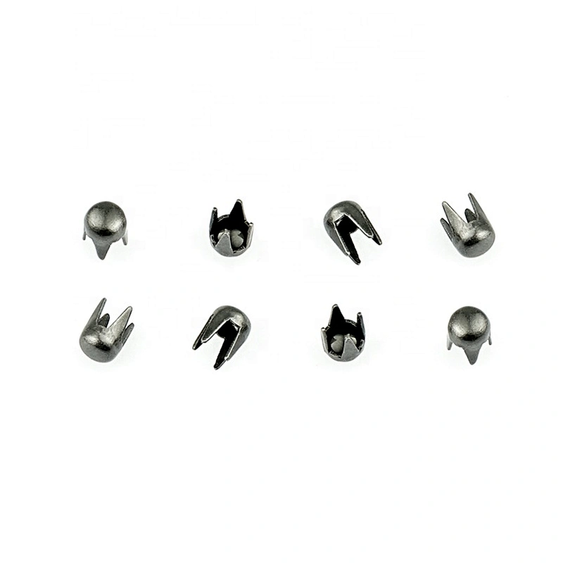 Bag/Leather Accessories Black Nickel Metal Rivet Stud For Shoe